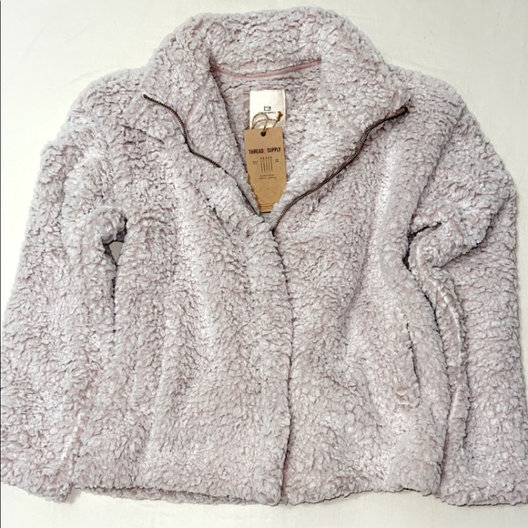 Thread & Supply Jackets & Blazers - THREAD AND SUPPLY fleece jacket